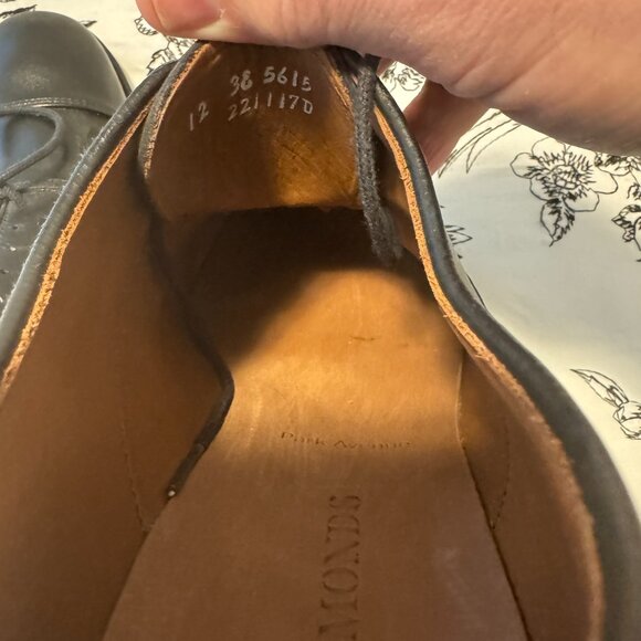 Allen Edmonds Black Park Avenue Oxford\'s - Never Worn - Size 12 - 3E main image 9